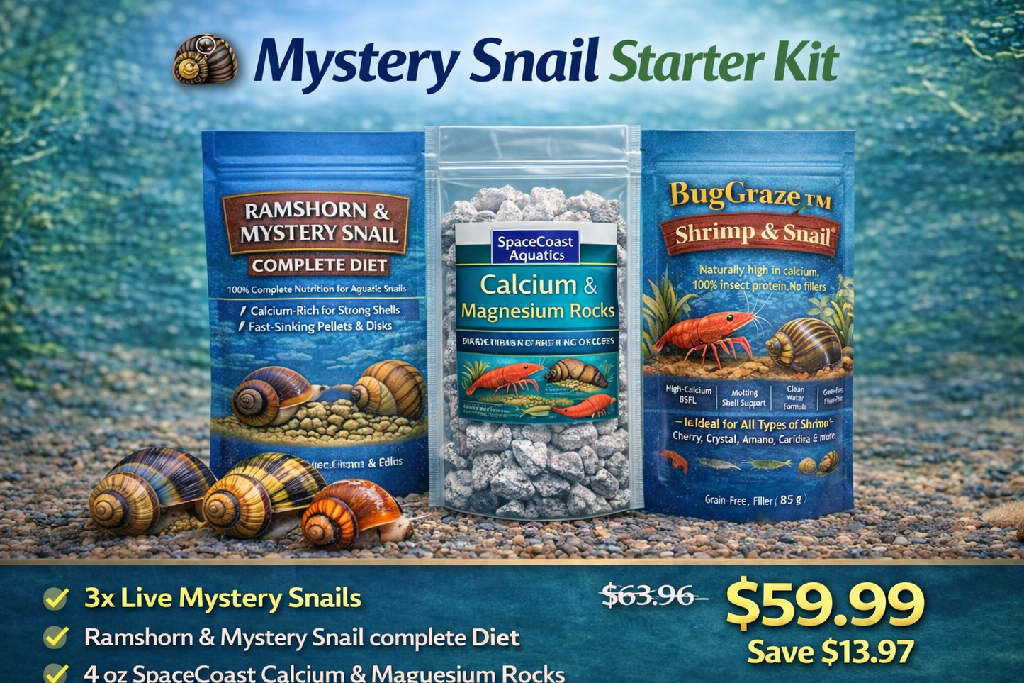 Mystery Snail Starter Kit